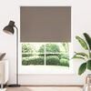 vidaXL Roller blind blackout 164.4x230 cm Fabric Width 160 cm coffee