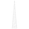 vidaXL Christmas Light Cone 30 LEDs Warm White 60 cm Acrylic