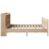vidaXL Bed Frame without Mattress 180x200 cm Super King Solid Wood Pine