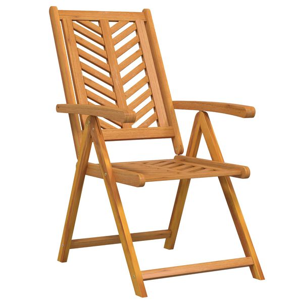 vidaXL Garden Chair 6 pcs Brown 57 x 72 x 109 cm Solid Acacia Wood