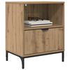 vidaXL Bedside Cabinet Artisan oak 49 x 36 x 61 cm Engineered wood