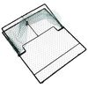 vidaXL Bird Trap Folding Green 50 x 60 x 1.9 cm Polyethylene