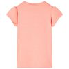 Kids' T-shirt Neon Coral 116