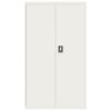 vidaXL File Cabinet White 105x40x180 cm Steel