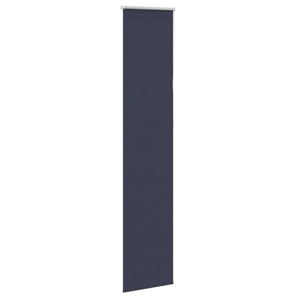 vidaXL Roller Blind Blackout Marine 50x210 cm Fabric Width 45.7 cm Polyester