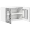 vidaXL Kitchen Cabinet 2 pcs Concrete Grey 60 x 31 x 40 cm