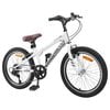 vidaXL Mountain Bike 20'' 6-Speed for 5-8 Years Old White