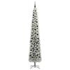 vidaXL Artificial Christmas Tree with 300 LEDs with Stand Green 270 cm