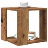 vidaXL Coffee Table Old Wood 32 x 32 x 30 cm Engineered Wood