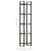 vidaXL 5-Tier Bookcase 40x30x180 cm Solid Reclaimed Wood