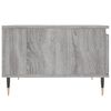 vidaXL Coffee Table Grey Sonoma 55x55x36.5 cm Engineered Wood
