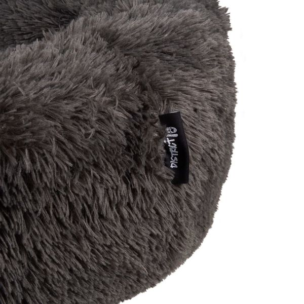 DISTRICT70 Pet Bed FUZZ Dark Grey L