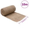 vidaXL Jute Roll 0.25x10 m 100% Jute 200 gsm