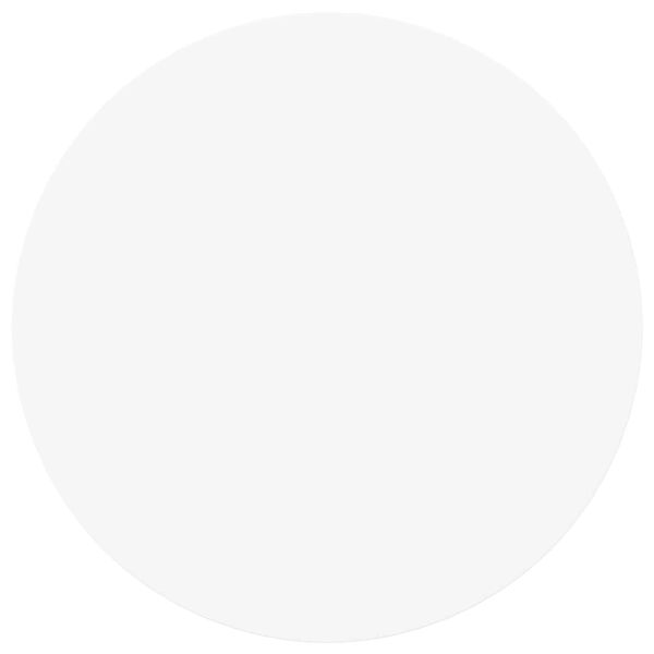 vidaXL Sticker 12 pcs White &Oslash; 20 x 0.5 mm Paper