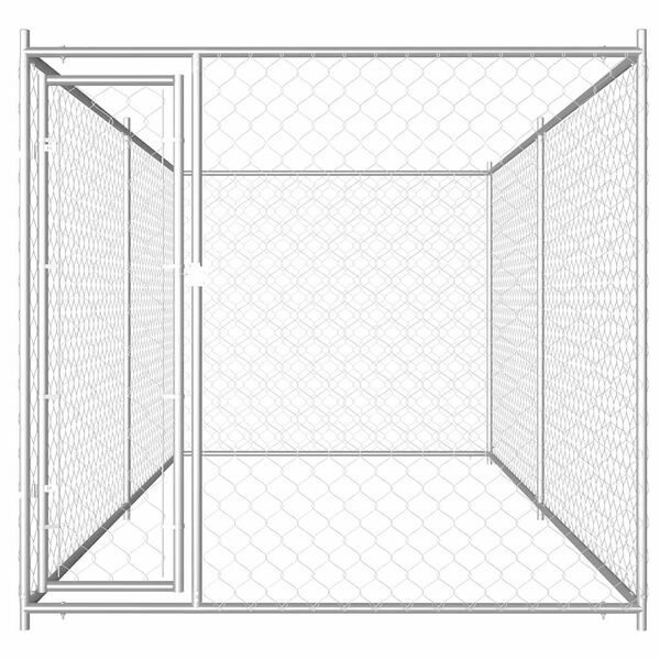 vidaXL Outdoor Dog Kennel 382x192x185 cm