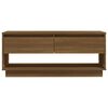 vidaXL TV Cabinet Brown Oak 102x41x44 cm Engineered Wood