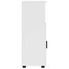 vidaXL Bathroom Cabinet with Storage High Gloss White 30 x 35 x 95 cm