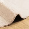 vidaXL Rug HUARTE Short Pile Soft and Washable Beige &Oslash; 100 cm