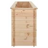 vidaXL Garden Raised Bed 200x50x80 cm Pinewood 19 mm