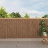 vidaXL Brushwood Fence Brown 600 x 125 cm Brushwood