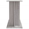 vidaXL Aquarium Stand Grey Sonoma 80x35x60 cm Engineered Wood