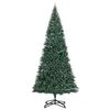 vidaXL Artificial Pre-lit Christmas Tree with Ball Set Green 500 cm