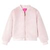 vidaXL Kids' Jacket Faux Fur Soft Pink 104