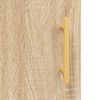 vidaXL Highboard Sonoma Oak 69.5x31x115 cm Engineered Wood