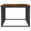 vidaXL Coffee Table Smoked Oak 100x50x35.5 cm Engineered Wood
