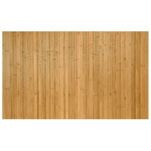 vidaXL Rug Rectangular Natural 60x100 cm Bamboo