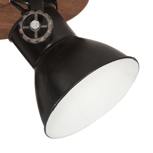 vidaXL Industrial Ceiling Lamp 25 W Black 42x27 cm E27