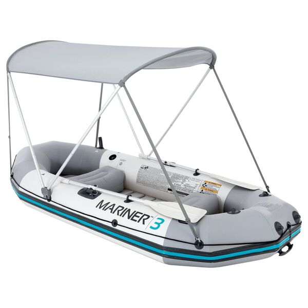 Intex Boat Canopy Grey 160x142 cm Oxford Fabric