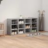 vidaXL Shoe Cabinet Concrete grey 103 x 30 x 51 cm Engineered Wood