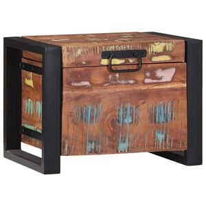 vidaXL Storage Chests Multicolour 40 x 30 x 30 cm Solid Reclaim wood