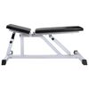 vidaXL Workout Bench with Barbell and Dumbbell Set 60.5 kg