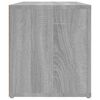 vidaXL TV Cabinet Grey Sonoma 100x31.5x35 cm Engineered Wood