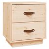 vidaXL Bedside Cabinets 2 pcs 40x34x45 cm Solid Wood Pine