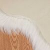 vidaXL Faux Sheepskin Rug Tafalla White 50 x 80 cm Polyester