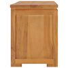 vidaXL TV Cabinet 110x30x40 cm Solid Teak Wood