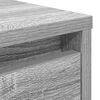 vidaXL Coffee Table with Drawers Grey Sonoma 100x100x40 cm