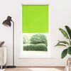 vidaXL Roller Blind Blackout Leaves Green 95x230 cm Fabric Width 90.7 cm Polyester