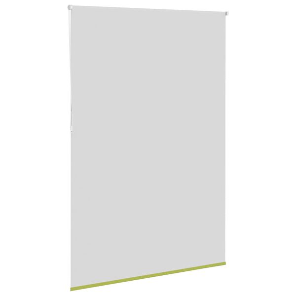 vidaXL Roller Blind Blackout Leaves Green 155x230 cm Fabric Width 151.6 cm Polyester
