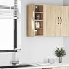 vidaXL Hanging Cabinet Riga Sonoma Oak 20x29.5x60 cm Engineered Wood