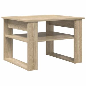 vidaXL Coffee Table Sonoma Oak 64 x 54 x 44 cm Engineered Wood