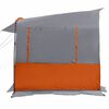 vidaXL Tailgate Tent for Caravan Grey and Orange 352 x 250 x 240 cm