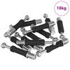 vidaXL Cam Lock Screw 4000 pcs Silver and Black Metal