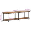 vidaXL TV Cabinet 160x42x40 cm Solid Wood Acacia