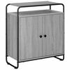 vidaXL Sideboard Grey Sonoma 68 x 35 x 75 cm Engineered Wood