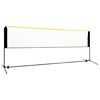 vidaXL Adjustable Badminton Net 400x103x94-158 cm Metal