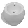vidaXL Wall Hung Bidet White Ceramic